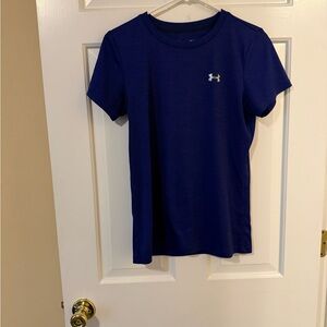Under Armour Women Short Sleeve Performance Tee - Royal Blue